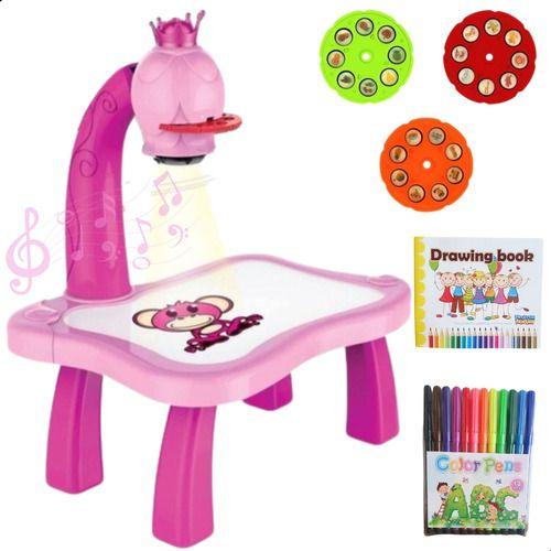 Mesa Projetor Lousa Mágica Desenho Infantil Educacional Kids - Art Brink Imagem de Mesa Projetor Lousa Mágica Desenho Infantil Educacional Kids