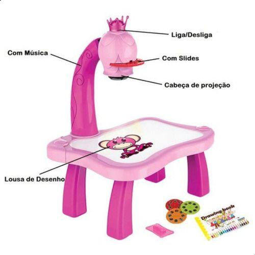 Mesa Projetor Lousa Mágica Desenho Infantil Educacional Kids - Art Brink Imagem de Mesa Projetor Lousa Mágica Desenho Infantil Educacional Kids