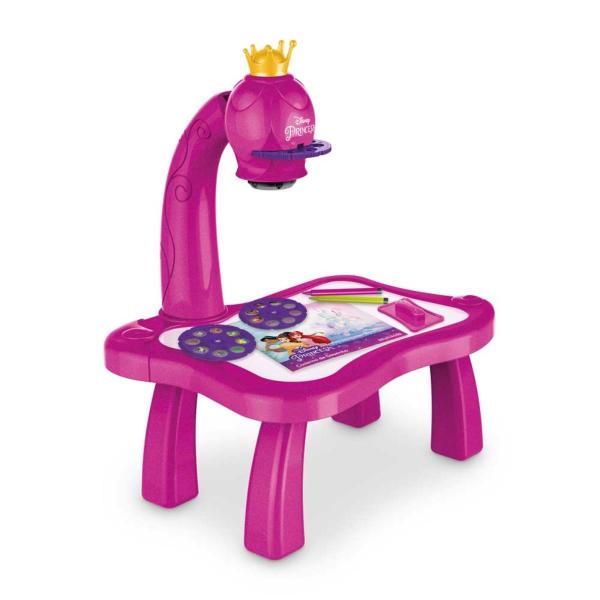 Imagem de Mesa Projetora com Canetinhas e 32 Desenhos Disney Princesas Diferentes BR2133 Multikids