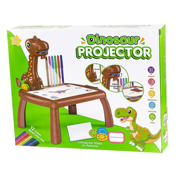 Imagem de Mesa Projetora de Desenhos Infantil Educativo e Canetinhas