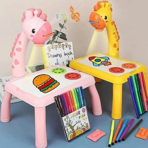 Mesa Projetora Desenho Infantil Mesinha Interativa Presente Dia Das Crianças - Toy King Imagem de Mesa Projetora Desenho Infantil Mesinha Interativa Presente Dia Das Crianças