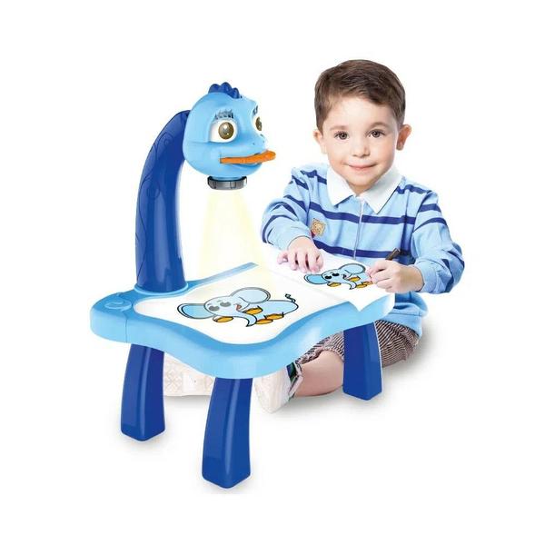 Imagem de Mesa projetora play e learn azul - multikids