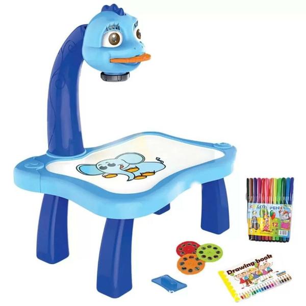 Imagem de Mesa projetora play e learn azul - multikids