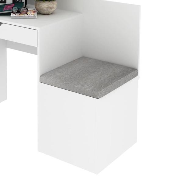 Imagem de Mesa Puff ME4168 Branco Tecnomobili