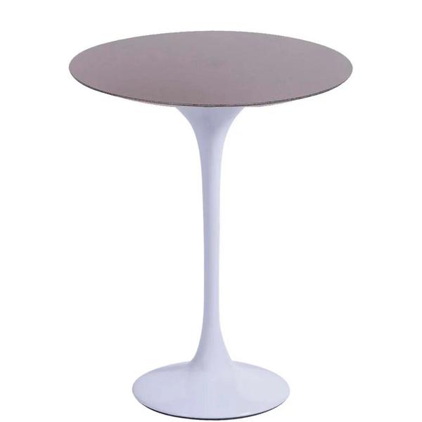 Imagem de Mesa Saarinen Lateral São Gabriel 42cm - Base Branca