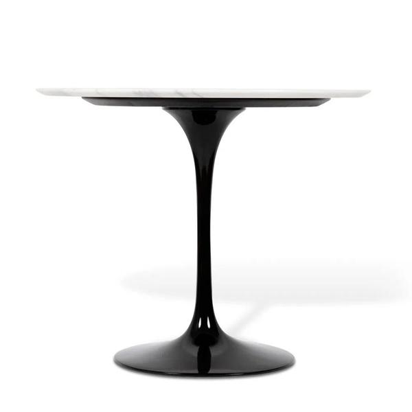 Imagem de Mesa Saarinen Redonda Espírito Santo 90cm - Base Preta