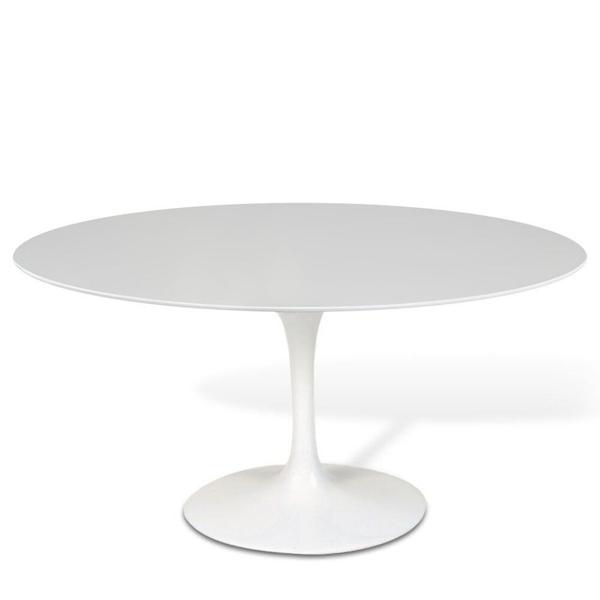 Imagem de Mesa Saarinen Tulipa Oval 198cm X 122cm Branco