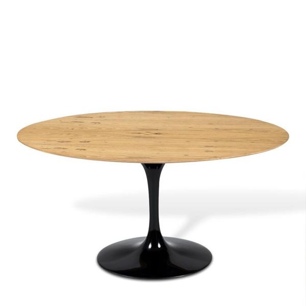 Imagem de Mesa Saarinen Tulipa Oval 235cm X 122cm Freijó