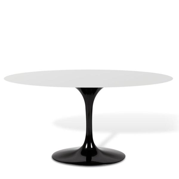 Imagem de Mesa Saarinen Tulipa Oval Nanoglass 120x80cm