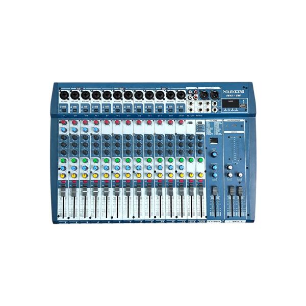 Imagem de Mesa Soundcraft MI-16 Analógico 16 Canais