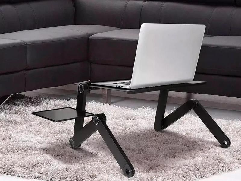 Imagem de Mesa Suporte Articulado Com Mousepad Para Notebook Cooler Tablet