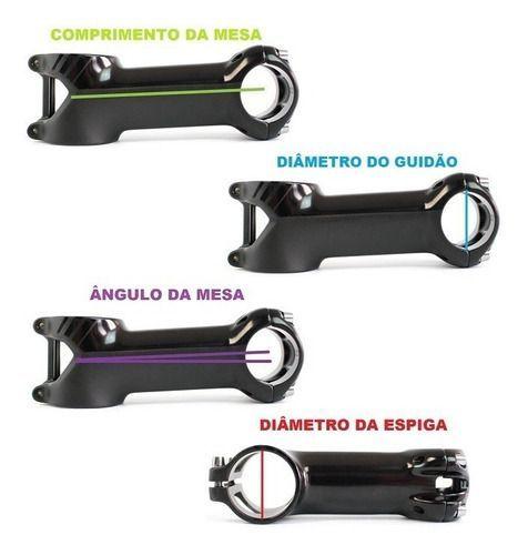 Imagem de Mesa Suporte Avanço Guidão Zoom 31.8mm X 50mm X 30 Graus 