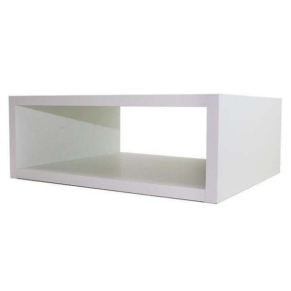 Imagem de Mesa Suspensa Em Mdf Branca 35X13X20