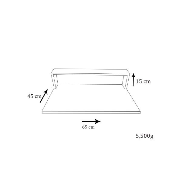 Imagem de Mesa Suspensa Para Notebook Em Mdf