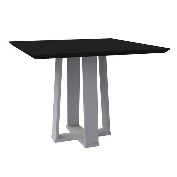 Imagem de Mesa Valência Off White 90x90para 4 Cadeiras N Ceval