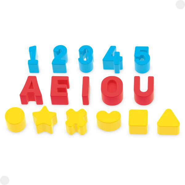 Mesinha Didática 2 Em 1 MDF Kit C/ Formas 958 - Junges Imagem de Mesinha Didática 2 Em 1 MDF Kit C/ Formas 958 - Junges