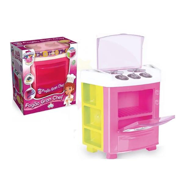 Imagem de Mesinha Hello Kitty Infantil Desmontável + Fogão Gran Chef