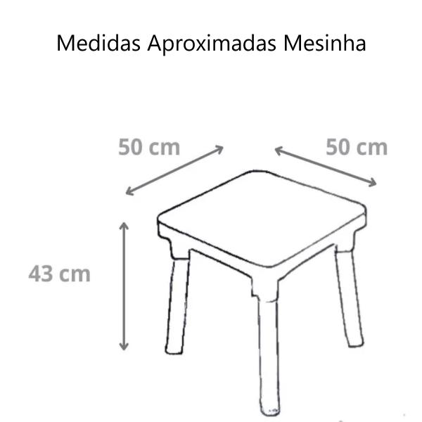 Imagem de Mesinha Infantil Didática + Cadeira Masha E O Urso Portátil