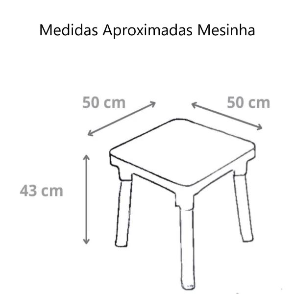 Imagem de Mesinha Infantil Didática Mesa C/ Cadeira Unicórnio Mágico