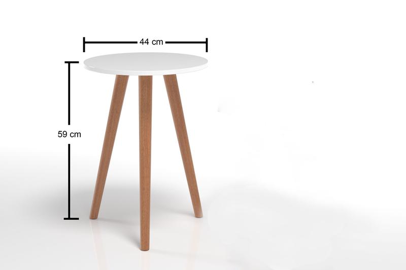 Imagem de Mesinha Lateral MDF Resistente Moderna Individual