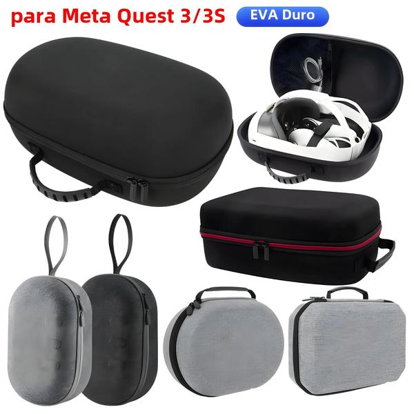 Imagem de Meta Quest 3 Estojo De Viagem Bolsa De Transporte Portátil Armazenamento Protetor EVA Para