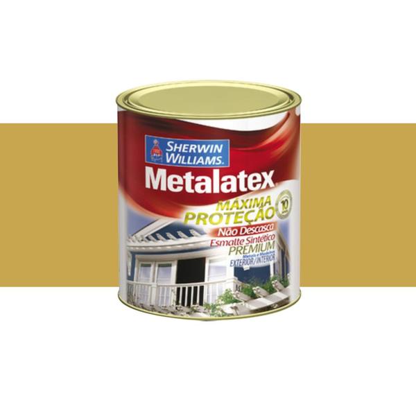 Imagem de METALATEX ESMALTE OURO BRILHANTE - 0,9 litros - SHERWIN WILLIAMS