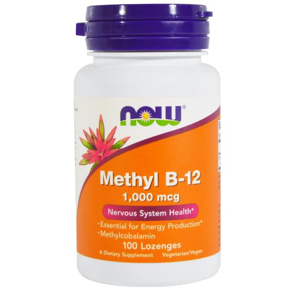 Imagem de Methyl b12 1000mcg 100cp now foods