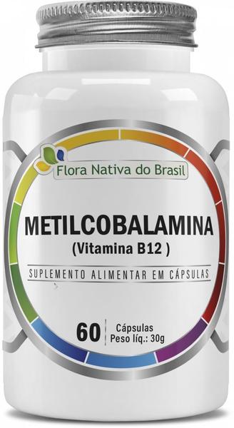 Imagem de METILCOBALAMINA (vitamina b12) Suplemento Natural 60 Caps