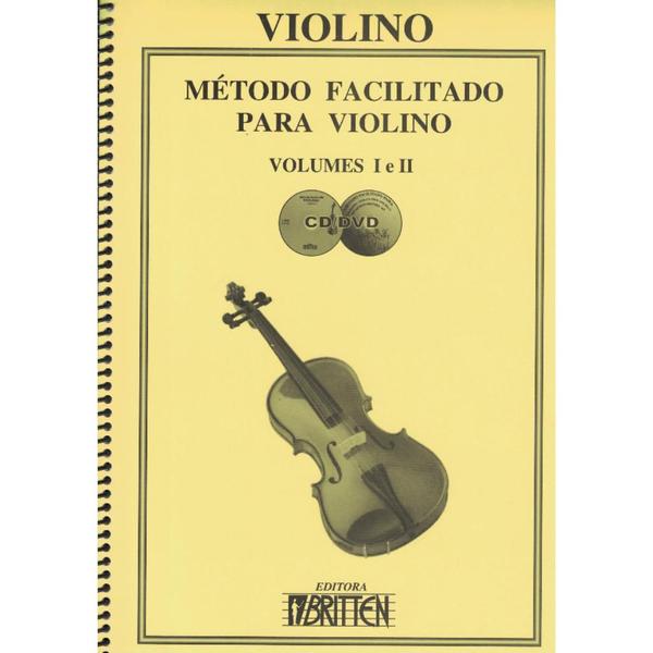 Imagem de MÉTODO FACILITADO PARA VIOLINO - VOL. 1 E 2 (com Áudio Book)