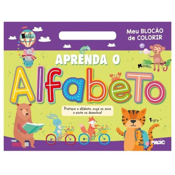 Imagem de Meu Blocão de Colorir Alfabeto