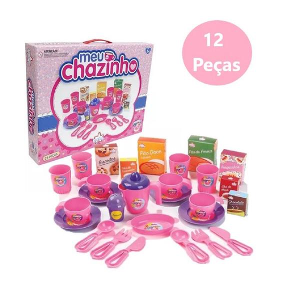 Imagem de Meu Chazinho Big Star Com Mesinha Tritec Rosa