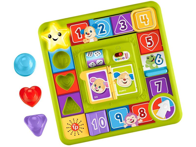 Meu Primeiro Jogo de Tabuleiro Aprendizagem - Fisher-Price Mattel Meu Primeiro Jogo de Tabuleiro Aprendizagem - Fisher-Price Mattel