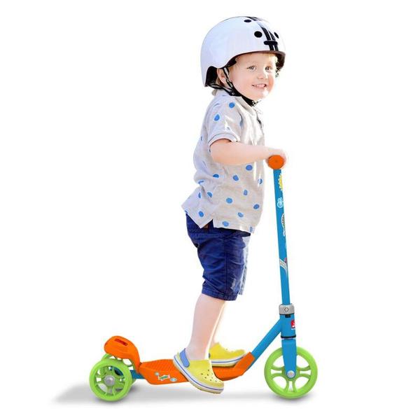 Imagem de Meu Primeiro Patinete Infantil Azul - Bandeirante