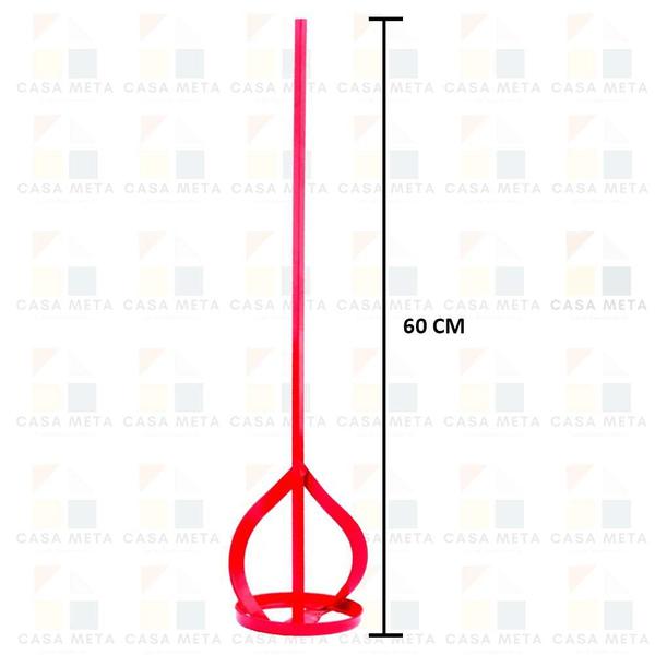 Imagem de Mexedor E Batedor De Massa, Tinta E Gesso 60cm- 4 Unidades