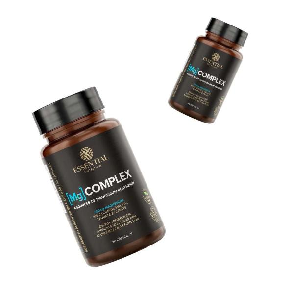 Imagem de Mg Complex Magnesium Complex Essential Nutrition 90 Cápsulas