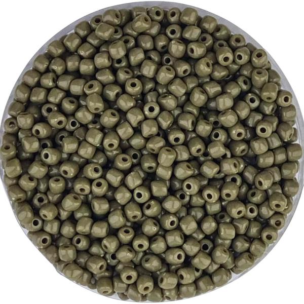 Miçanga 4mm Colorida Miçangão Leitosa 50 gramas - 10de10 Imagem de Miçanga 4mm Colorida Miçangão Leitosa 50 gramas