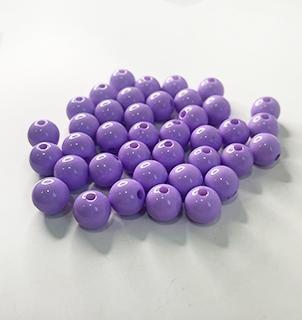 Imagem de Miçanga Bola Roxo 6mm/ aprox.900peças - 100g