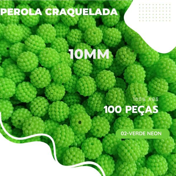 Imagem de Miçanga Perola Craquelada 10MM - 100 Peças