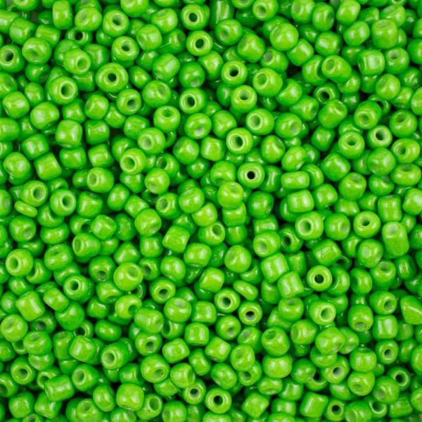 Miçanga Vidro Verde 3,6Mm 100G Para Guia Umbanda Candomblé - Lua Mística - 100% Original - Loja Oficial Imagem de Miçanga Vidro Verde 3,6Mm 100G Para Guia Umbanda Candomblé