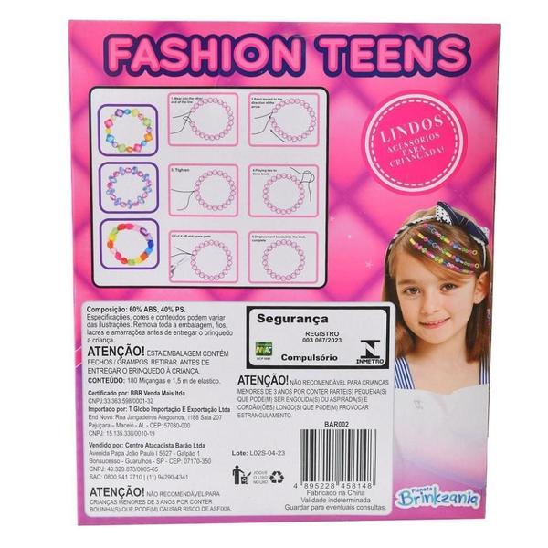 Imagem de Miçangas Fashion Teens Caixa Média - Brinkzania