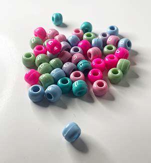 Imagem de Miçangas Tererê Multicolor 10mm  - 1000 peças -  500g