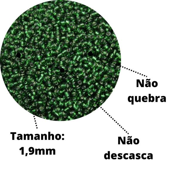 Imagem de Miçanguinha 1.9mm (12/0) Em Vidro Com 450Gr