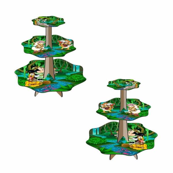 Imagem de Mickey Safari Kit 2 Baleiros Com 6 Displays De Mesa