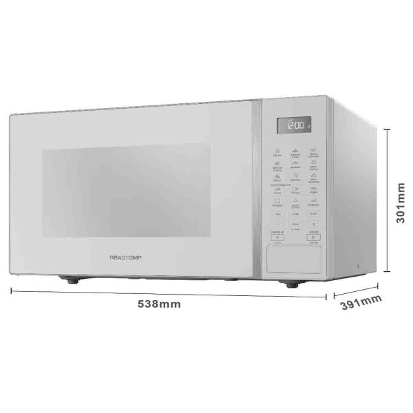 Imagem de Micro-Ondas Brastemp 32 Litros Com Menu Gourmet - Bms46 220V