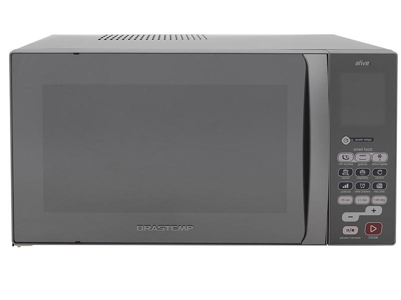 Micro-ondas Brastemp 38L Espelhado com Grill Ative! BMJ38 ARANA Micro-ondas Brastemp 38L Espelhado com Grill Ative! BMJ38 ARANA