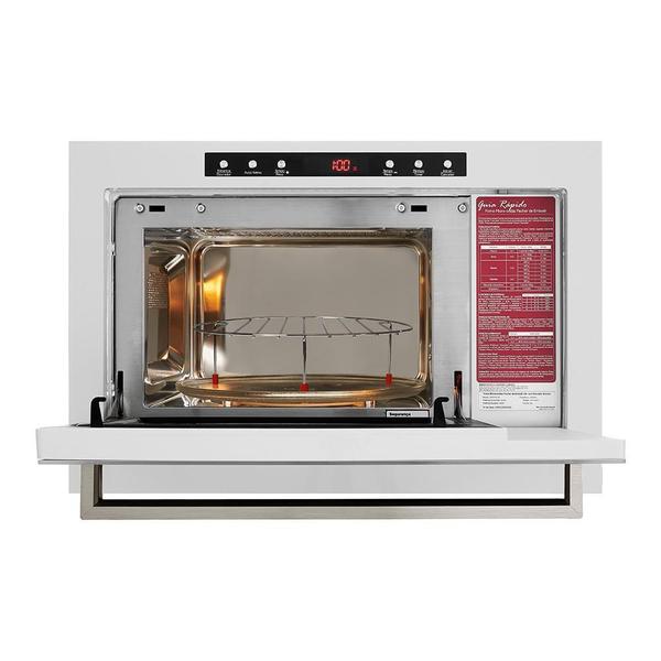 Imagem de Micro-ondas de Embutir Fischer 25L Branco 1400W 6 Funções