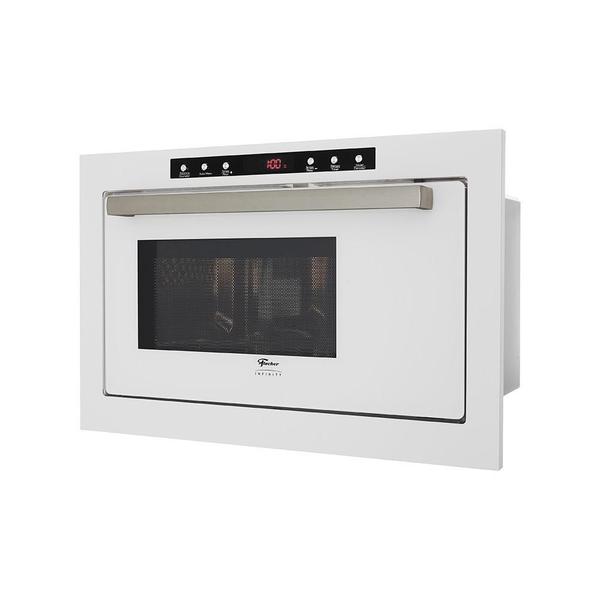 Imagem de Micro-ondas de Embutir Fischer 25L Branco 1400W 6 Funções