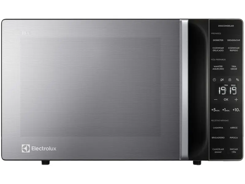 Micro-ondas Electrolux 23L Prata Efficient ME23S