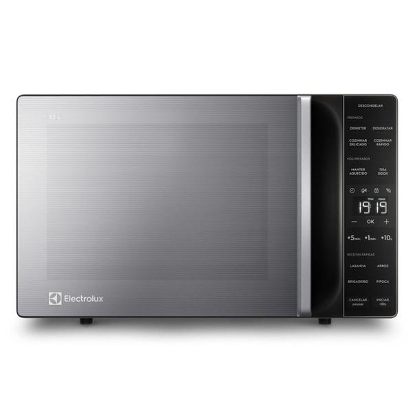 Micro-ondas Electrolux 23L Prata Efficient ME23S Micro-ondas Electrolux 23L Prata Efficient ME23S
