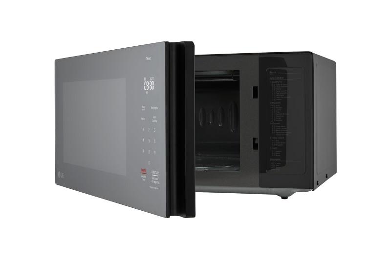 Imagem de Micro-ondas LG Grill NeoChef 30 litros 220V Espelhado Limpa Fácil ThinQ Scan to Cook MG3097NRA